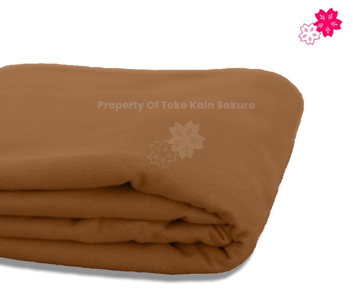Cotton Combed 20s - Almond Brown