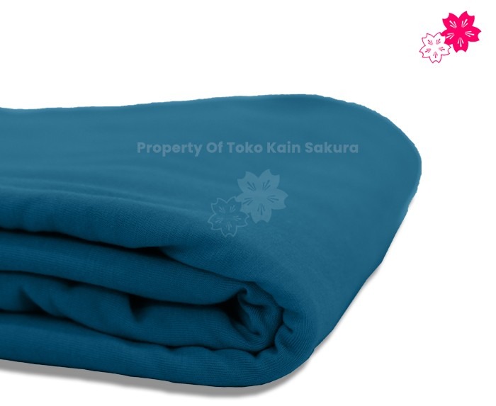 Cotton Combed 30s - Biru Tosca