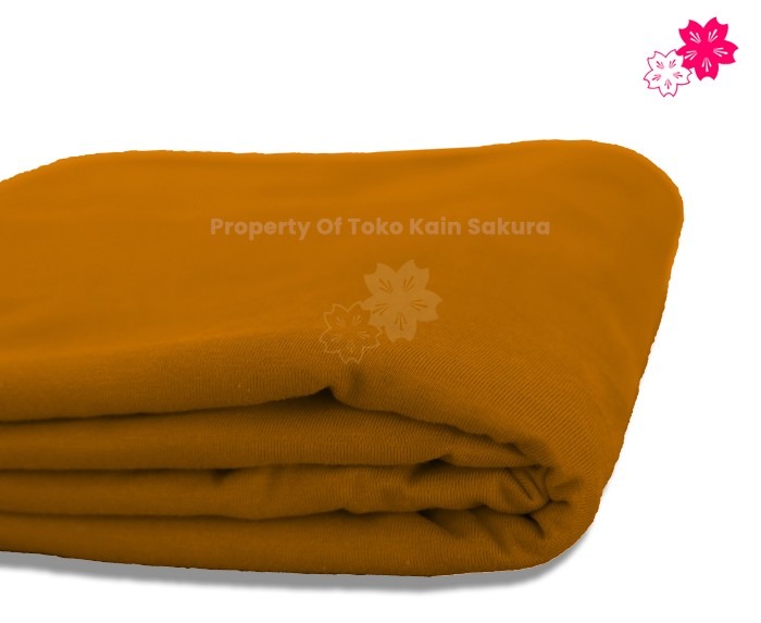 Cotton Combed 30s - Dark Mustard
