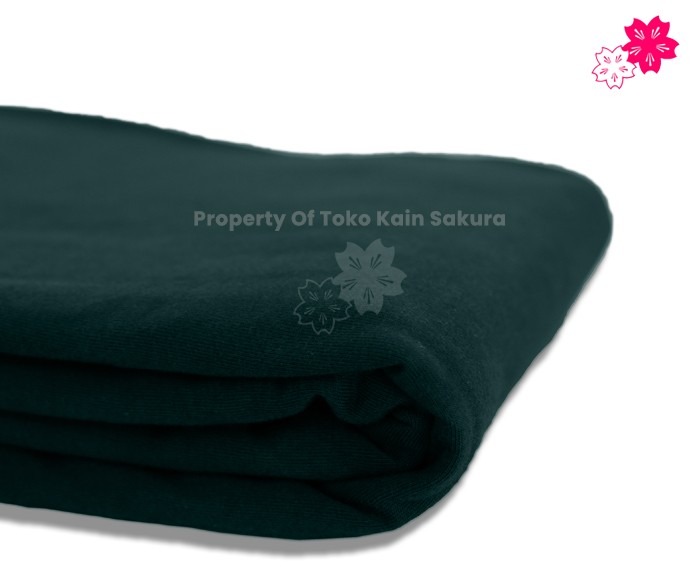 Cotton Combed 24s - Hijau Botol Spesial